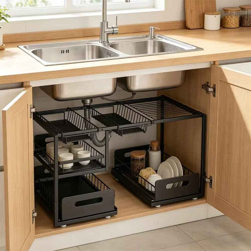 etagere evier cuisine design