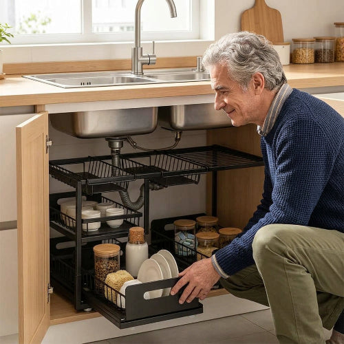 etagere evier cuisine double