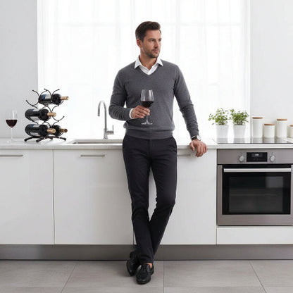 etagere porte bouteille de comptoir