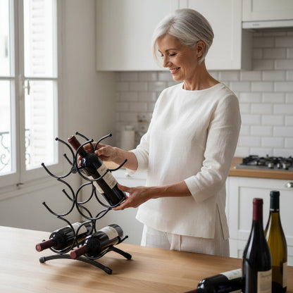 etagere porte bouteille pour cuisine
