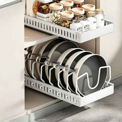etagere sous evier en acier