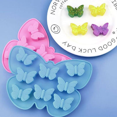Moule silicone - En papillons (Lot de 4 moules) - Cuisitrucs