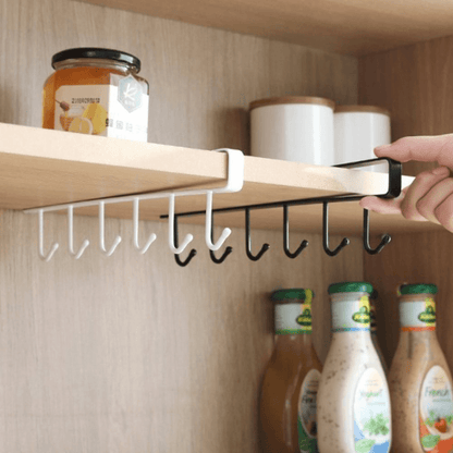 Organisateur placard cuisine - Crochets suspendus - Cuisitrucs