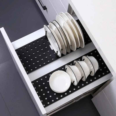 organisateur placard cuisine pour assiettes