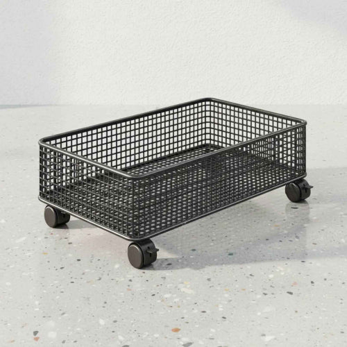 organisateur sous évier en metal