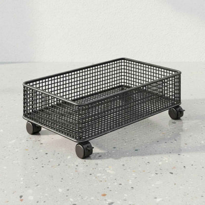organisateur sous évier en metal