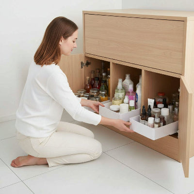 organisateur sous évier extensible pratique