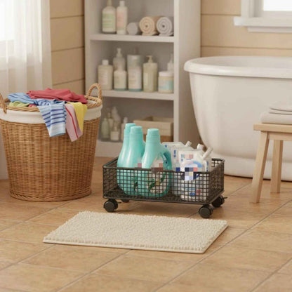 organisateur sous évier salle de bain