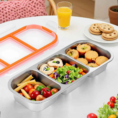 organisation frigo avec trois compartiments