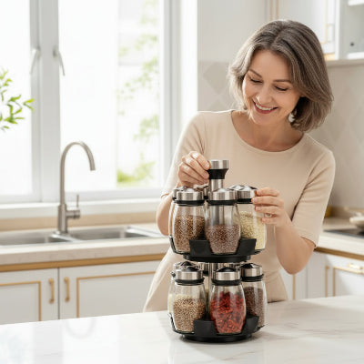 plateau à épices tournant tourniquet esthétique
