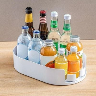 plateau tournant epices blanc