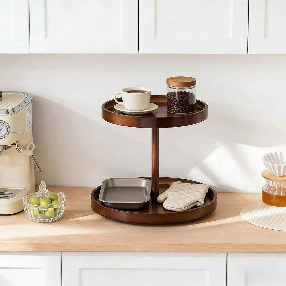 plateau tournant epices pour comptoir