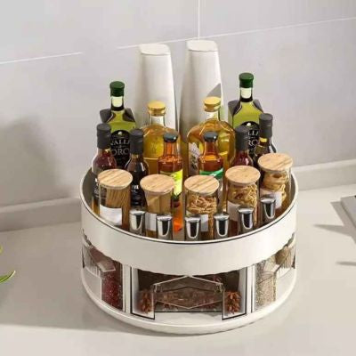 plateau tournant pour epices esthetique