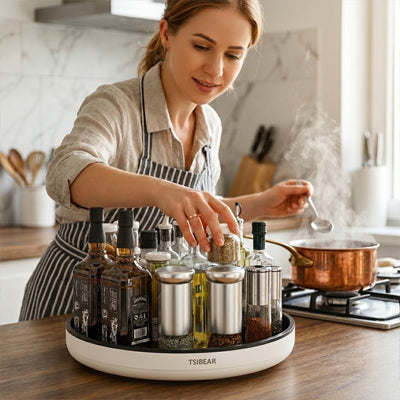 plateau tournant pour epices grand