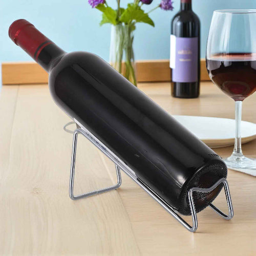porte bouteille argent