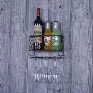 Porte bouteille mural – Décoratif - Cuisitrucs