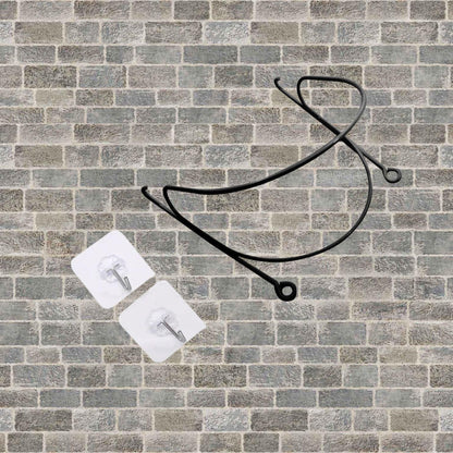 Porte bouteille mural - Fer forgé - Cuisitrucs