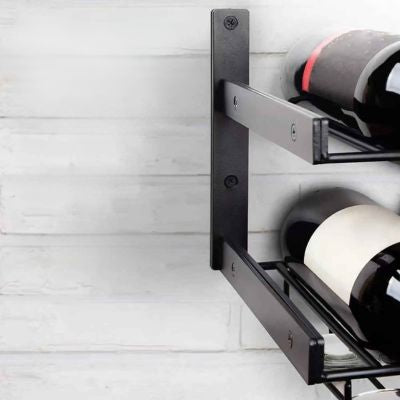 porte bouteille suspendu robuste