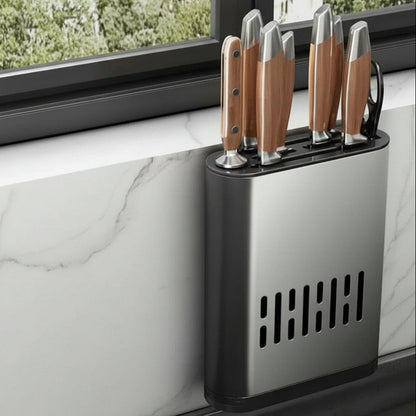 porte couteaux en aluminium