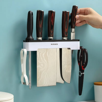 Porte couteaux - Design mural