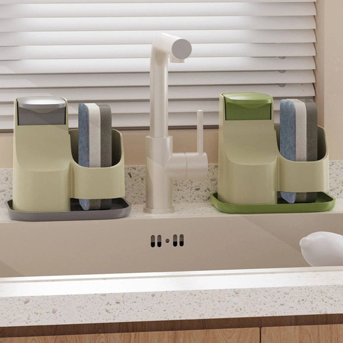 porte eponge evier en plastique