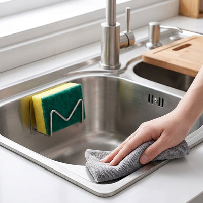 Porte eponge evier | Organiseur Hygiénique (lot de 2)