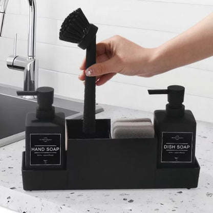 Porte eponge evier avec brosse