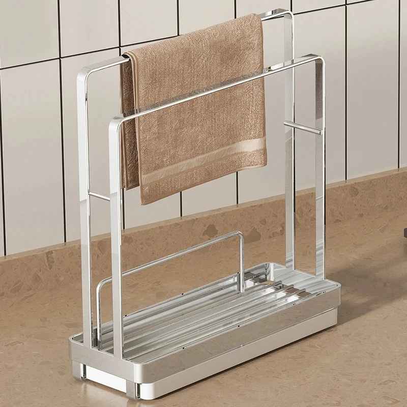 porte eponge evier avec porte linge