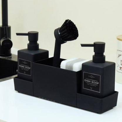 Porte eponge evier distributeur de savon