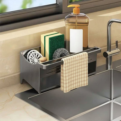 Porte eponge evier - Auto-drainant