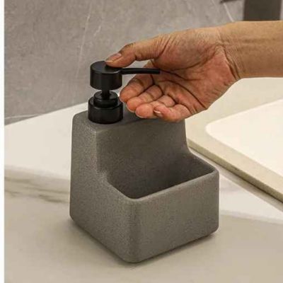 porte eponge evier gris