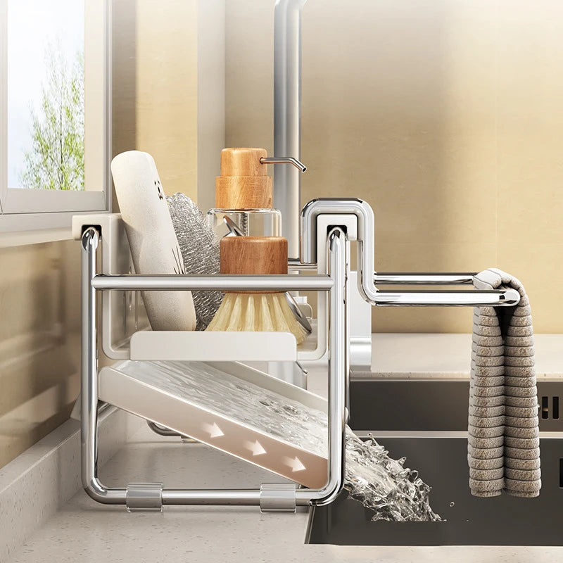 porte eponge evier utile