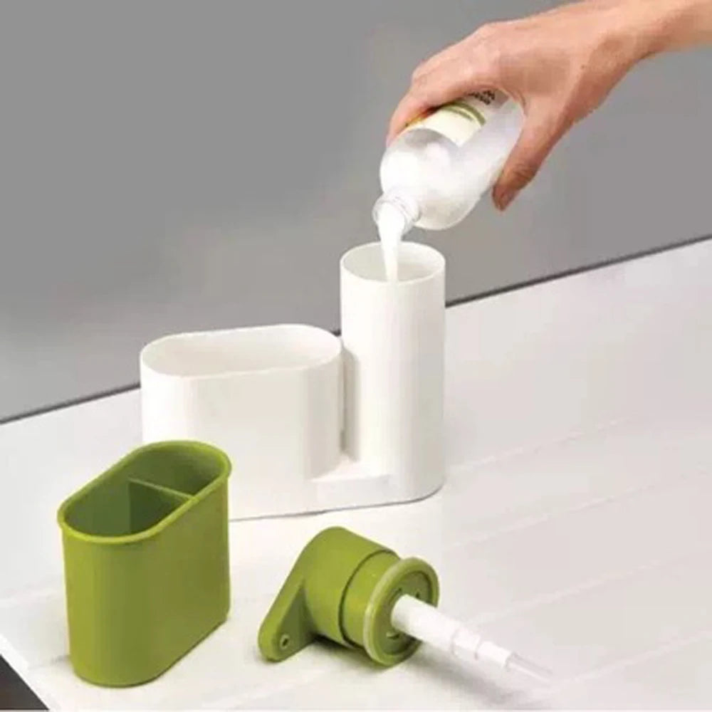 porte éponge pour évier avec savon