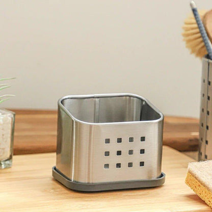 Porte éponges évier – Acier inoxydable - Cuisitrucs