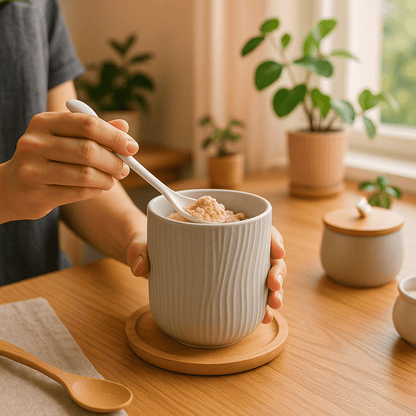 pot a epice avec cuillere