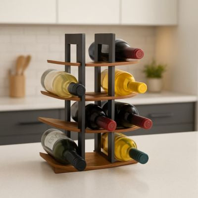 range bouteille en bambou