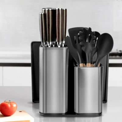 Range couvert – En acier inoxydable - Cuisitrucs