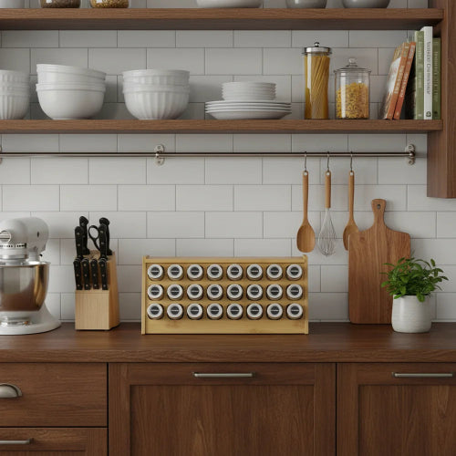 range epice en bois 24 pots