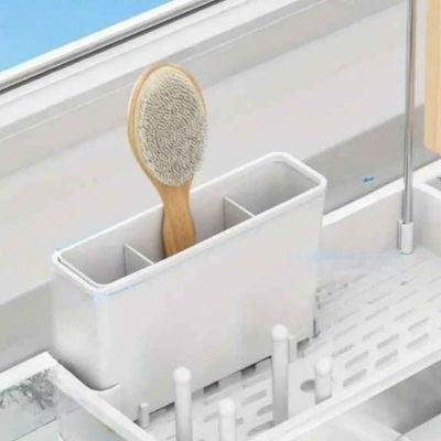 range eponge evier avec compartiments