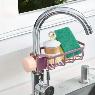 range eponge evier robinet