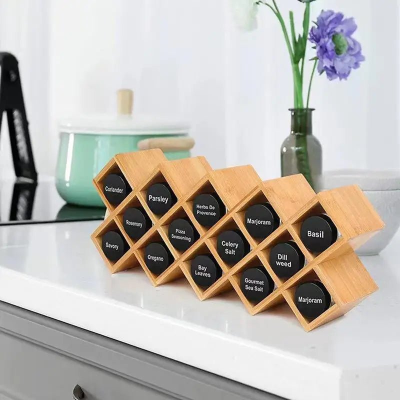 rangement a epice de bois