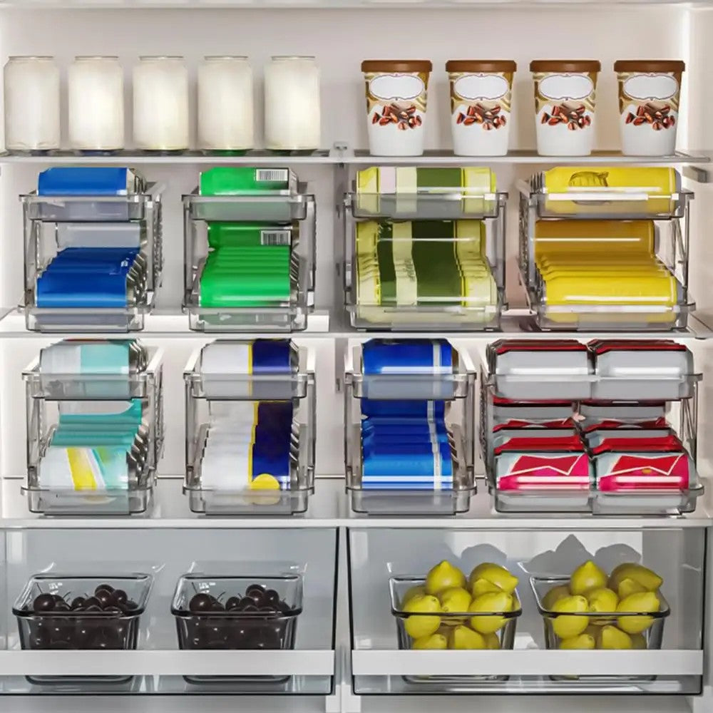 rangement canette frigo pratique