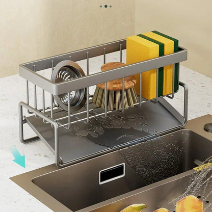 rangement cuisine en acier inoxydable