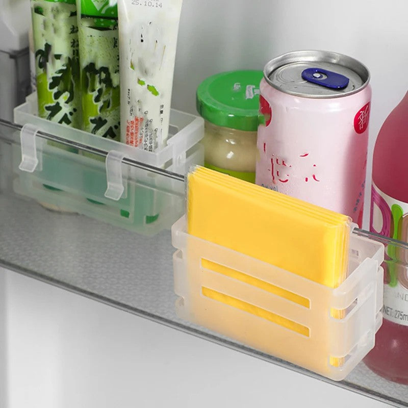 rangement du frigo suspendu