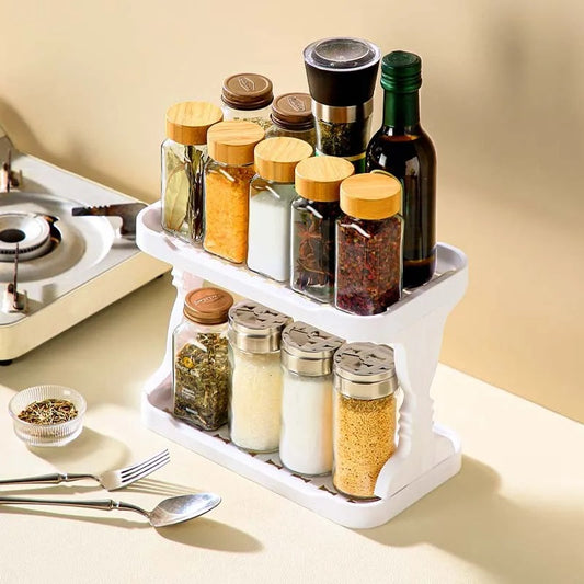 rangement epice cuisine a deux niveaux