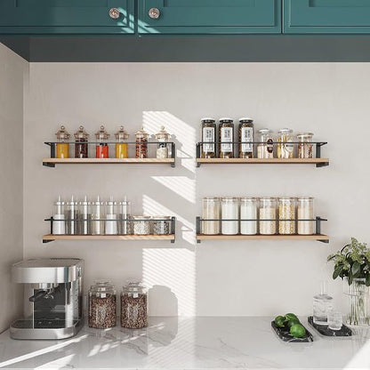 rangement epice cuisine etagere murale