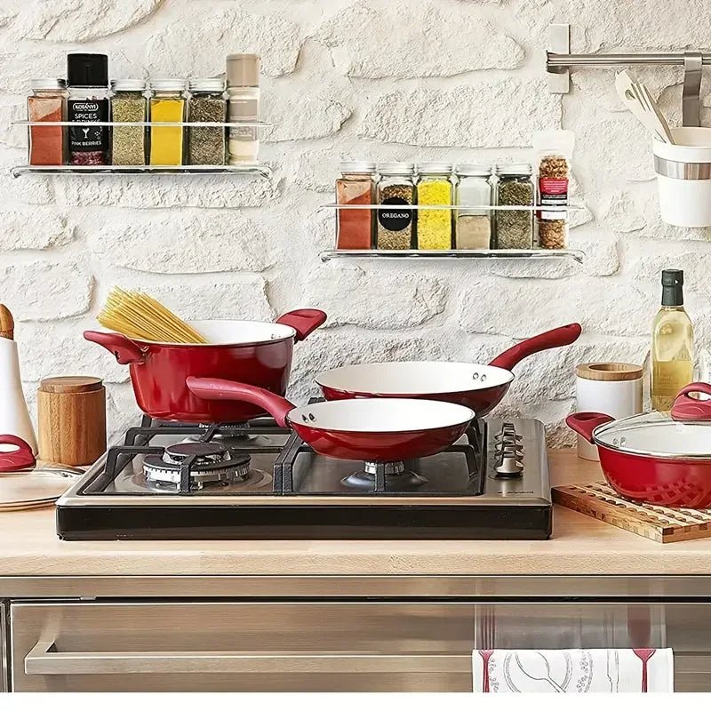 rangement epice cuisine argent