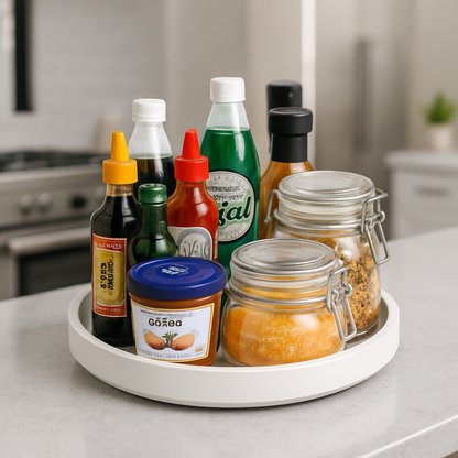 rangement epice cuisine plateau tournant