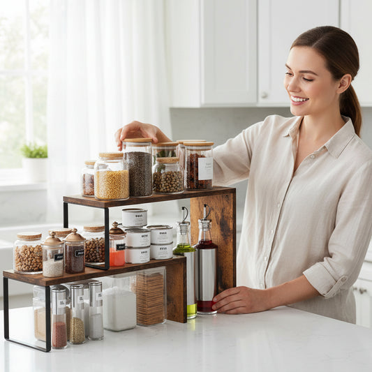 rangement epices bois de cuisine