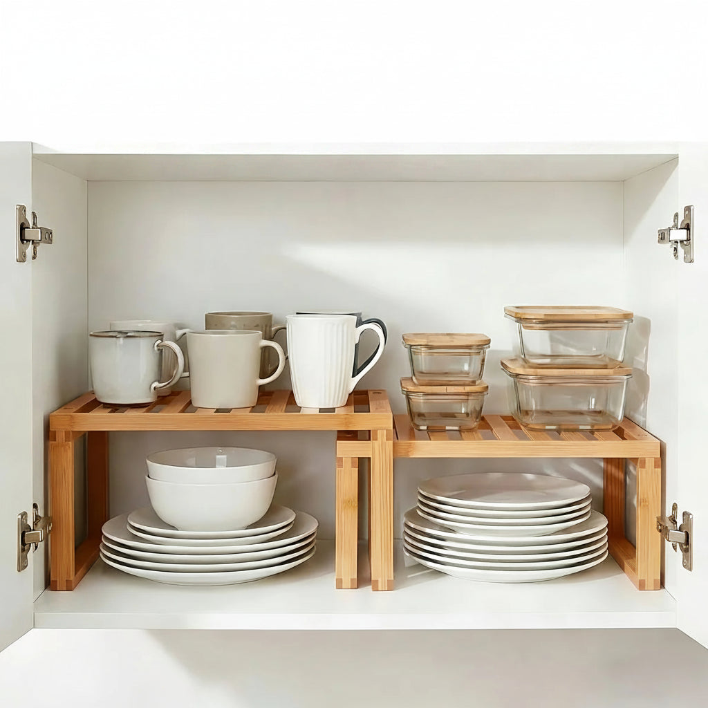 rangement epices bois placard